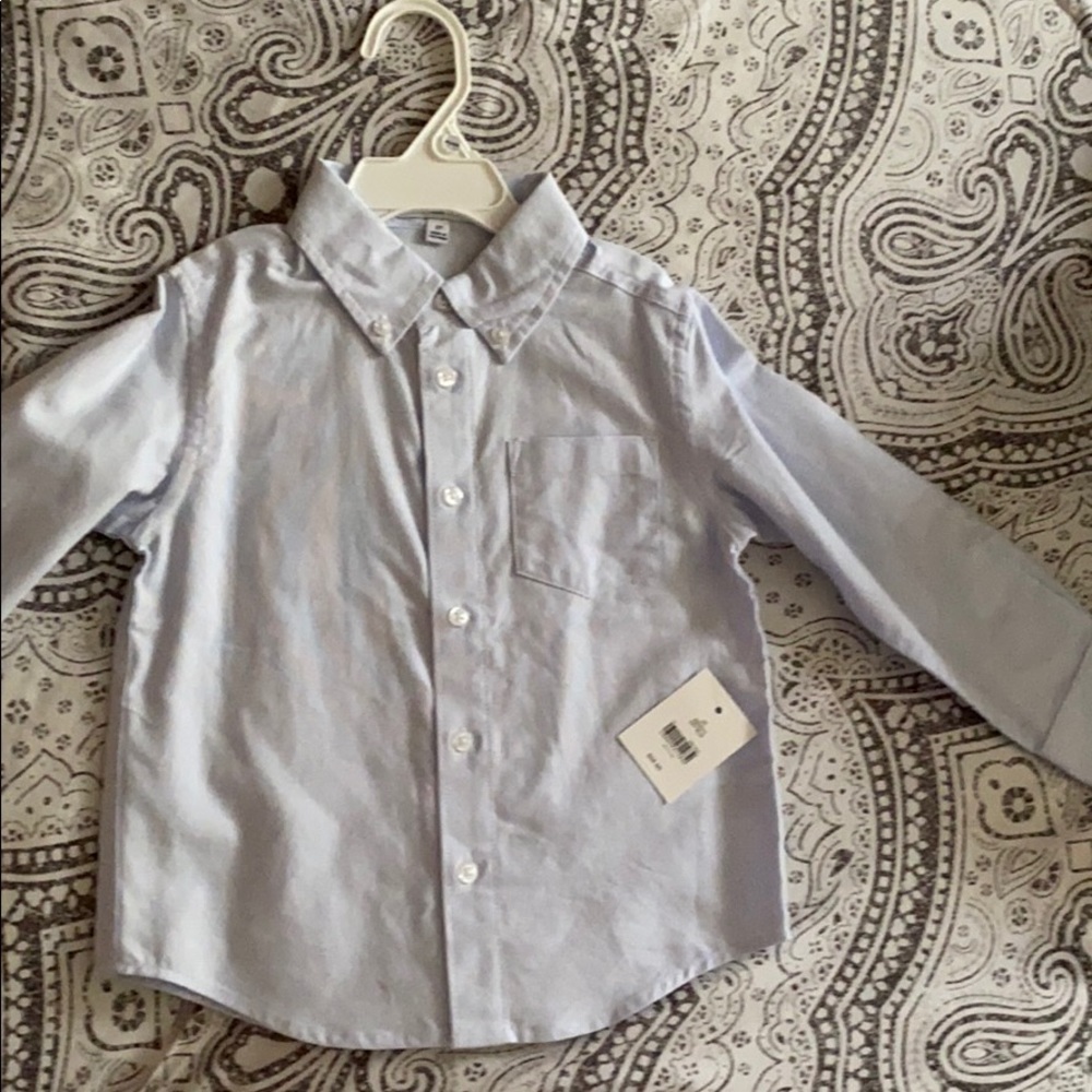 Blue button down - Picture 2 of 4